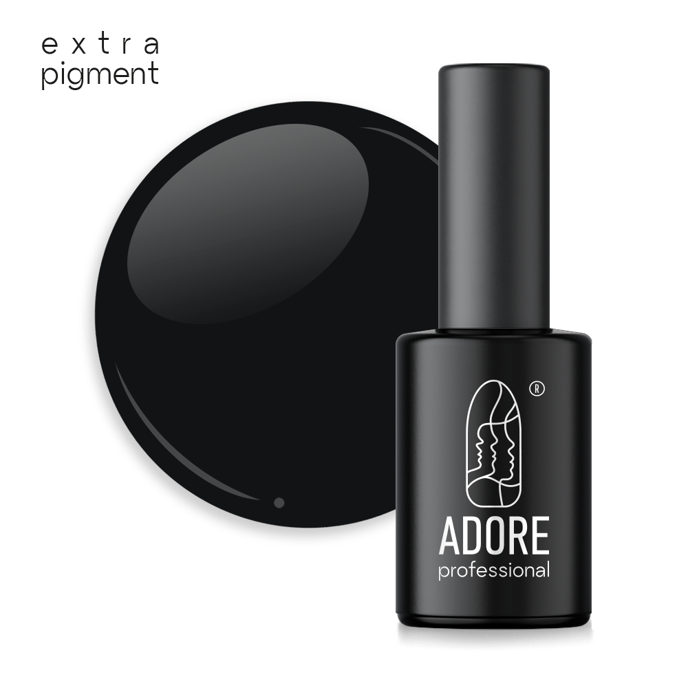 Product image of Gel Polish 8ml №101 - black jack