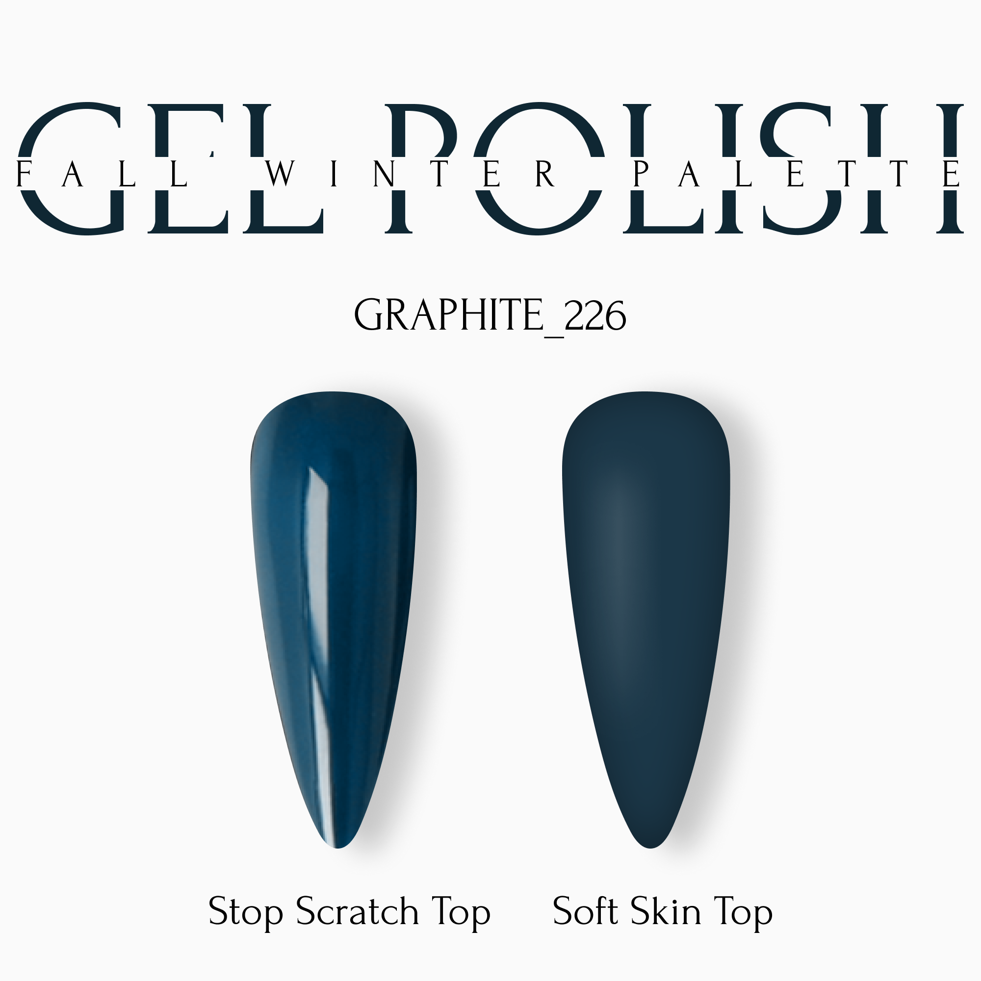 Gel Polish 8ml №226 - graphite