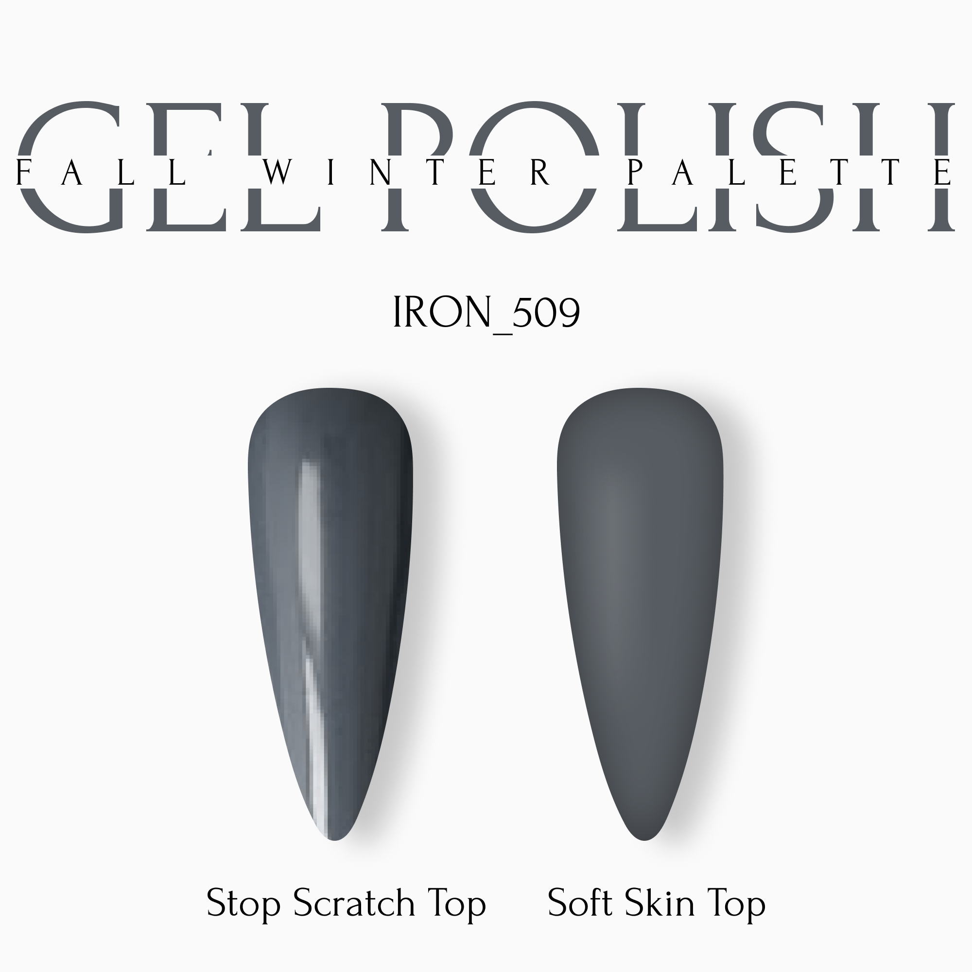 Gel Polish 8ml №509 - iron