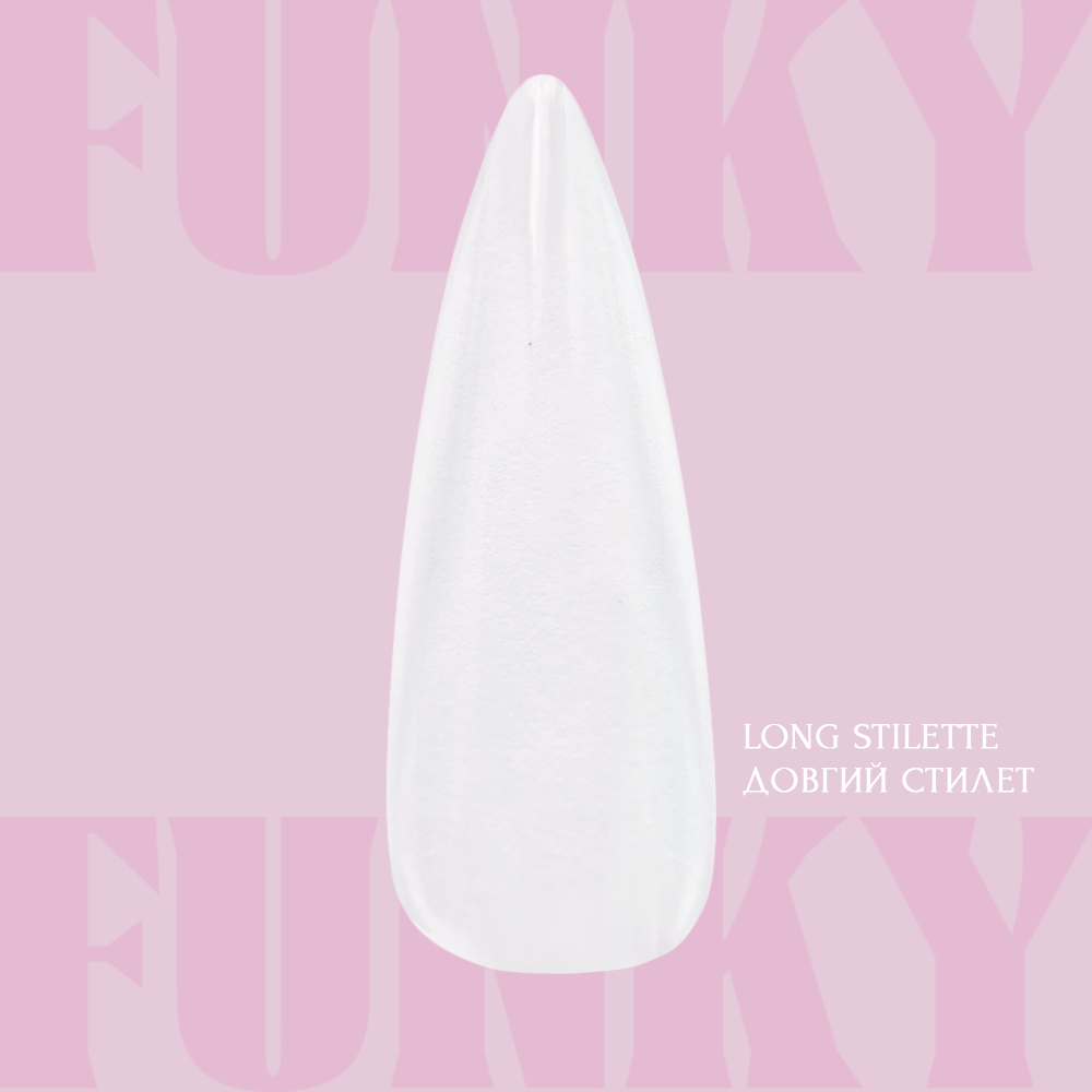 Nail Extension Gel Tips Funky Gel Tips  STILETTE long