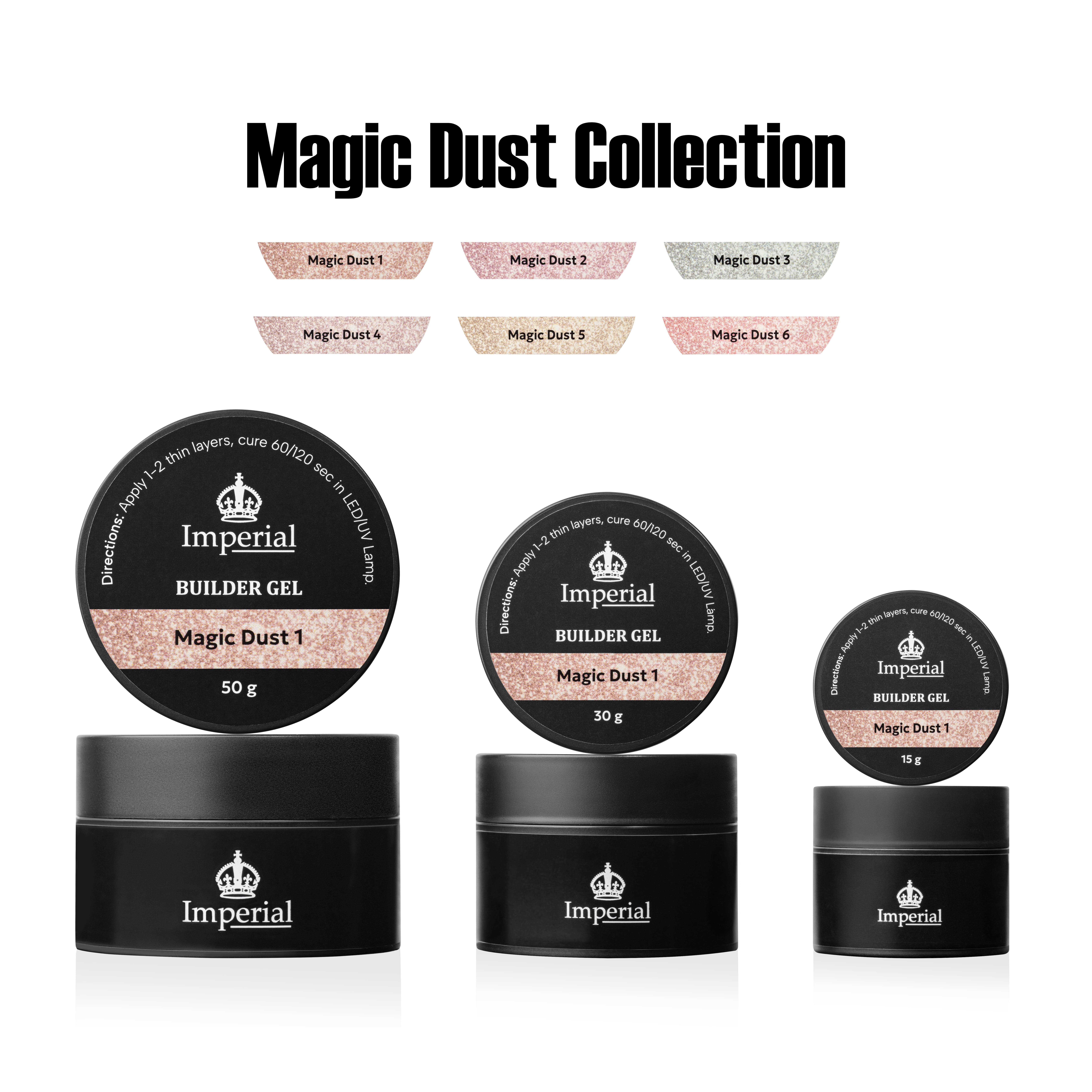 Builder Gel Imperial Magic Dust 6 15g