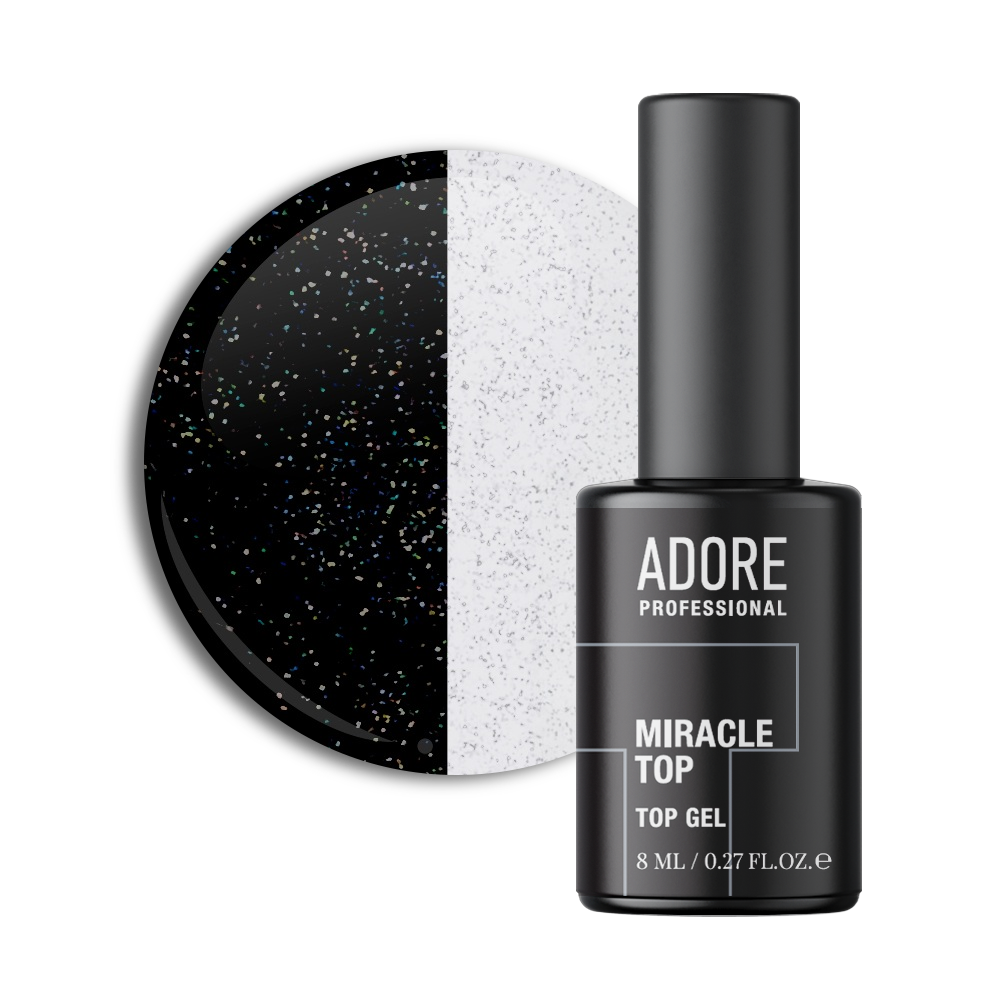 MIRACLE TOP con brillio olografico 8 ml №05 golographic shimmer