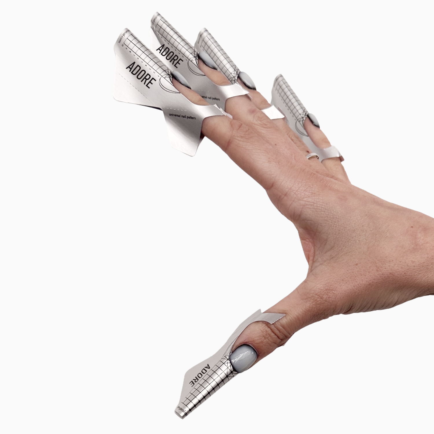 PRO Metallized Nail Forms 300pcs