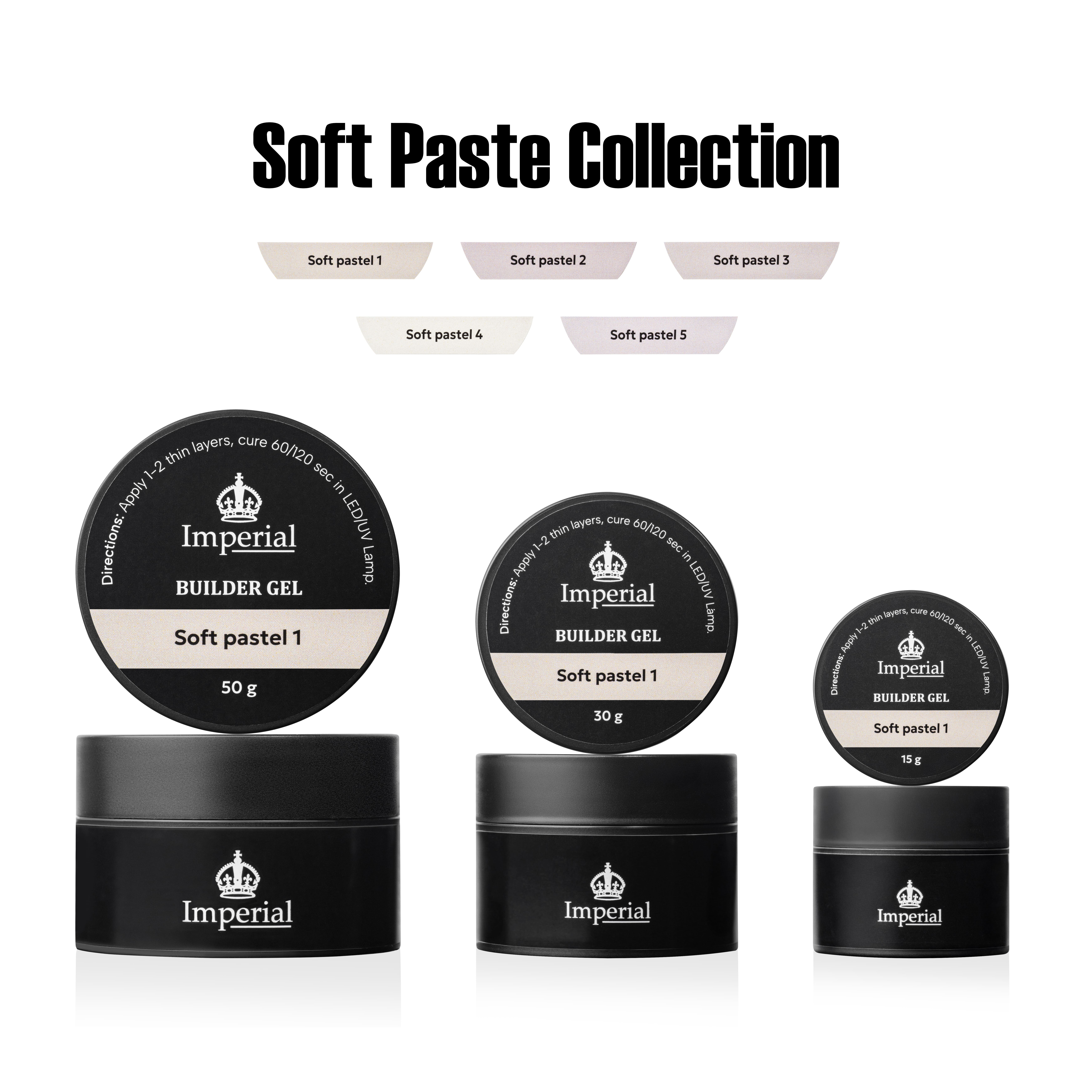 Builder Gel Imperial  Soft Pastel 2 15g 